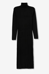 Tiffosi Vestido punto negro