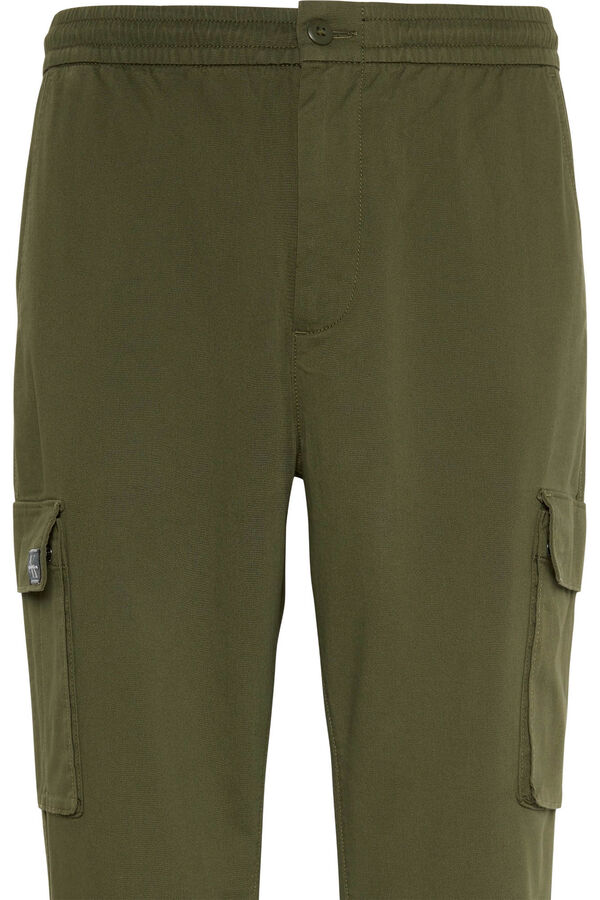 CK Jeans Skinny cargo trouser green