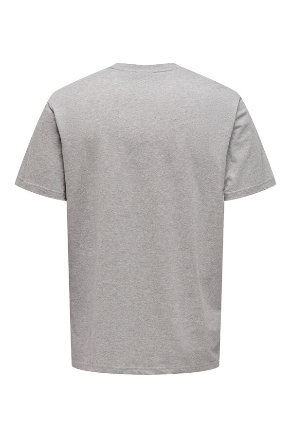 Only & Sons T-Shirt Grau