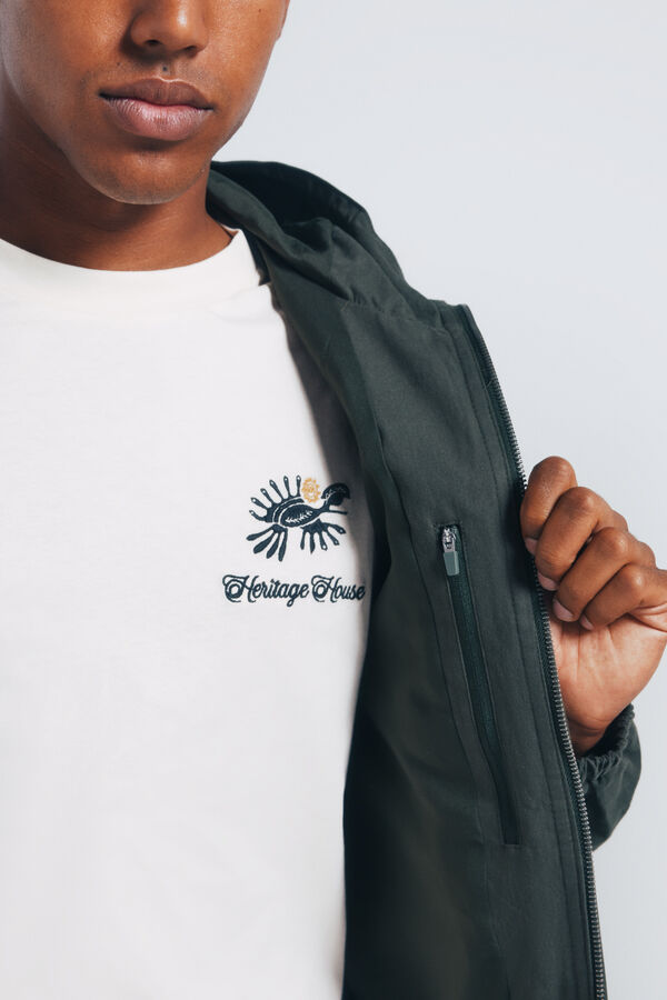 Springfield Cotton parka printed