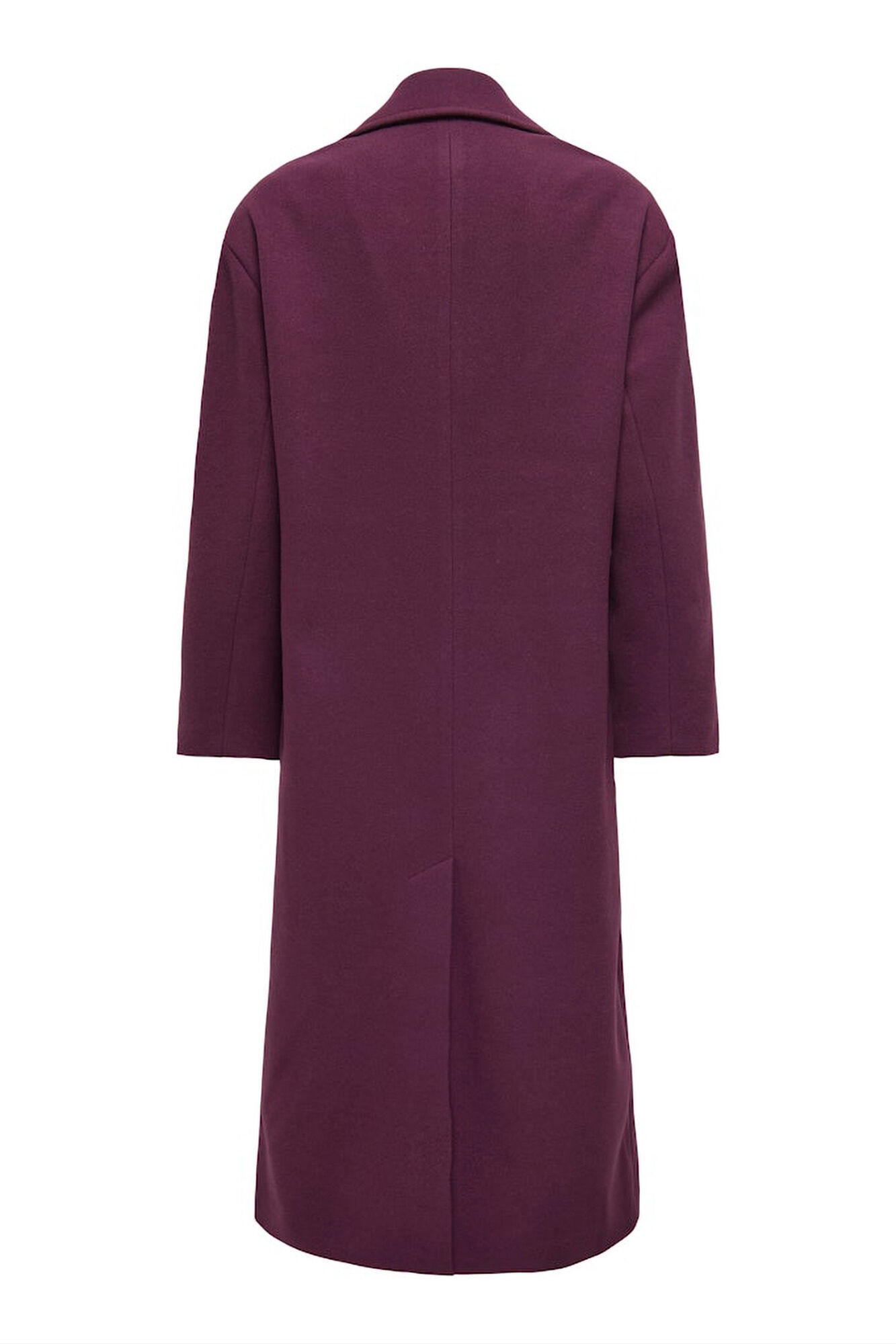 Only Abrigo largo abotonado