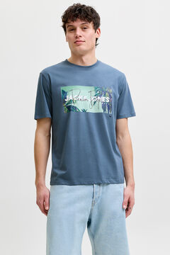 Jack & Jones Printed cotton T-shirt