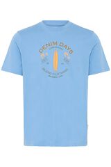 Blend PLUS Camiseta manga corta talla grande azul
