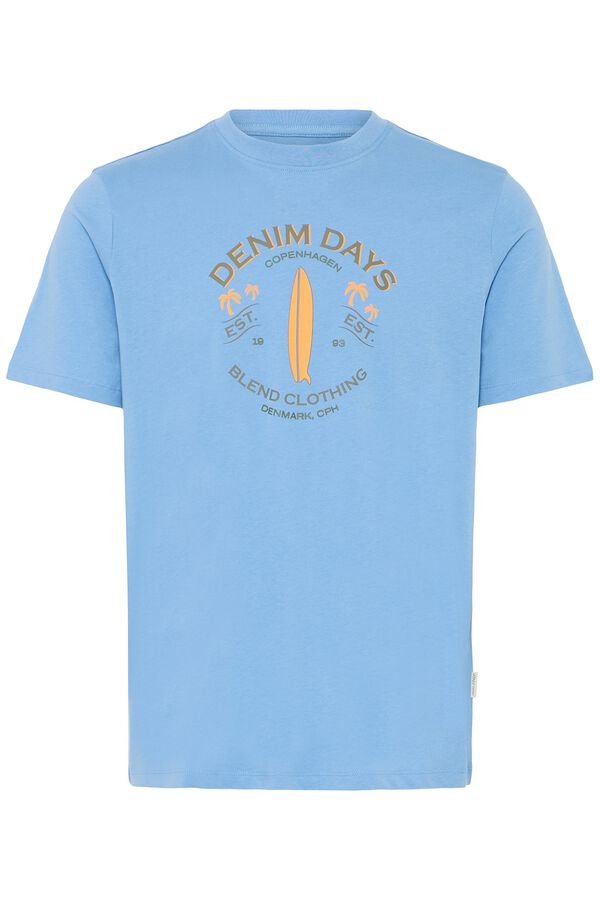 Blend PLUS Camiseta manga corta talla grande azul