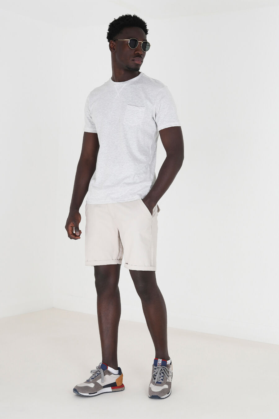 Camiseta básica de manga corta