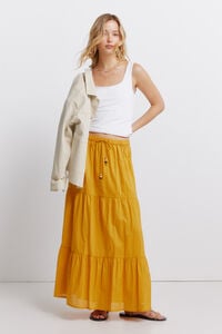 Springfield Falda midi volantes