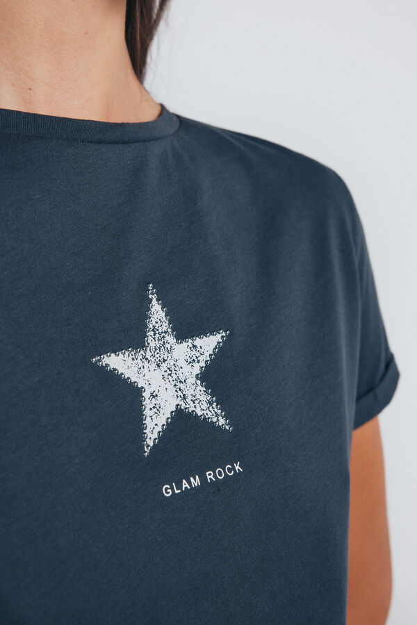 Springfield "Glam Rock" T-shirt grey