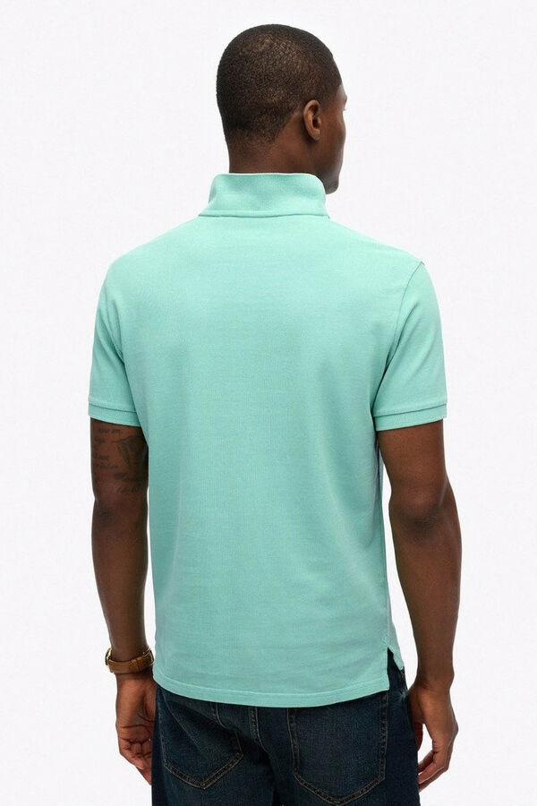 Superdry Vint Destroy Polo azul