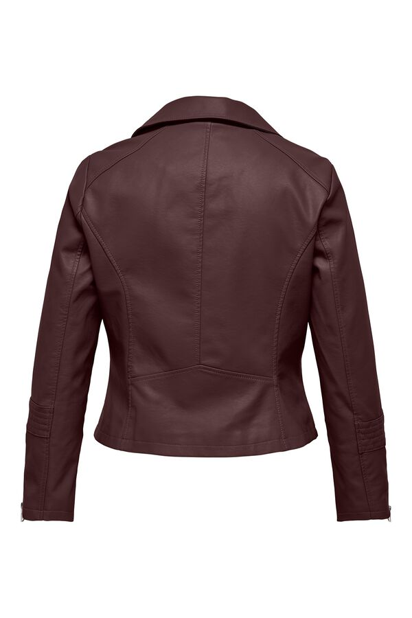 Only Carmakoma Plus size biker jacket printed