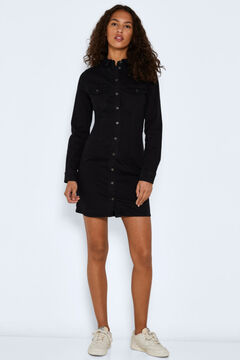 Noisy May Vestido vaquero corto negro