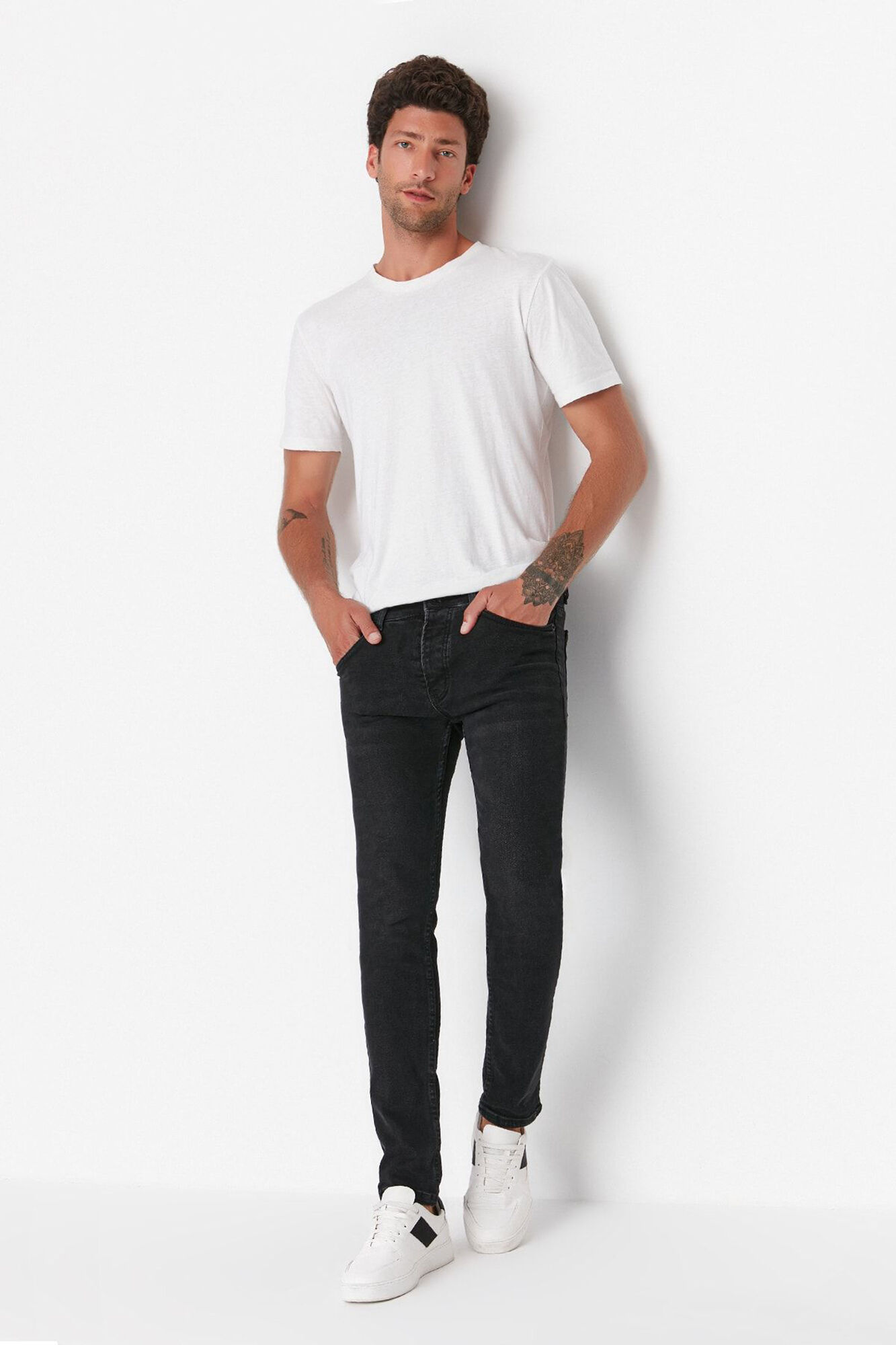 Trendyol Cal&ccedil;a jeans skinny masculina