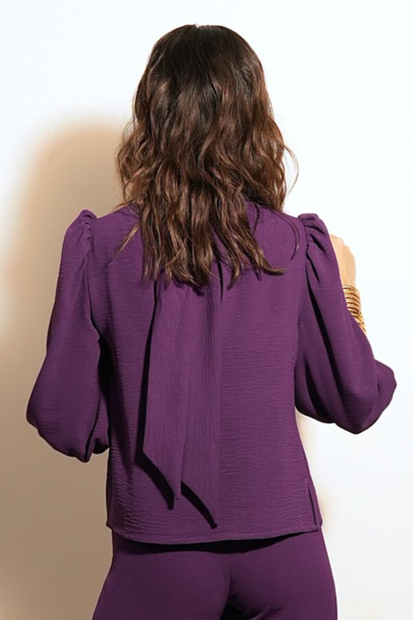 Cul Sac Puffed sleeve blouse pink