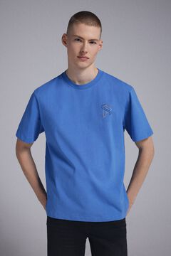 Springfield T-shirt Pedri x Springfield azul