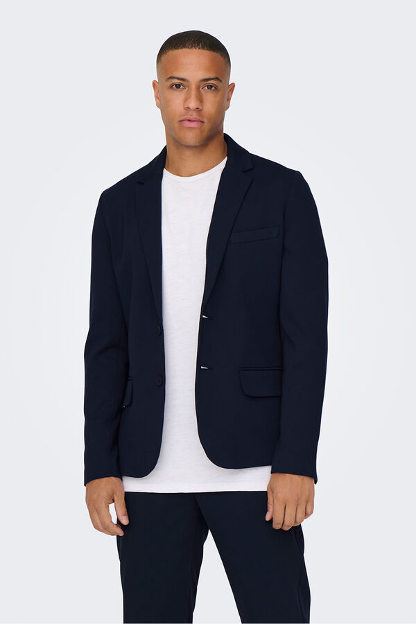Only & Sons Slim fit blazer blue