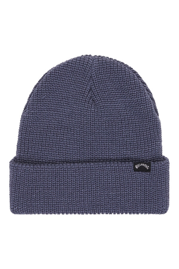 Billabong Fitted jersey-knit beanie blue