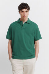 Springfield Polo estructura regular fit verde