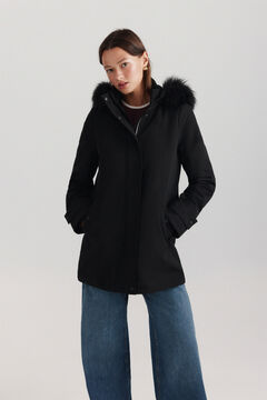 Springfield Faux fur hood parka