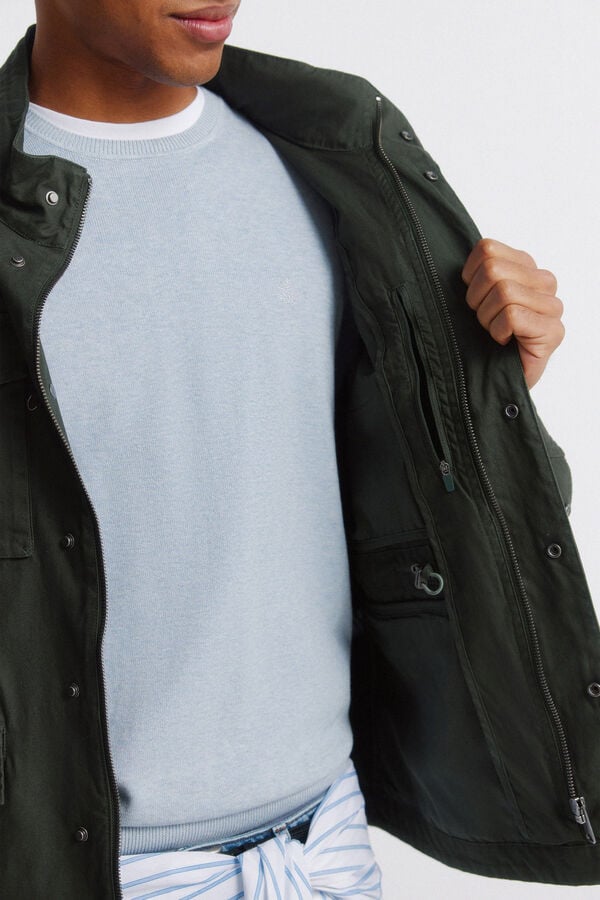 Springfield Cotton parka beige