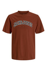 Jack & Jones Junior Camiseta relaxed logo rojo
