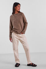 Pieces Light textured jersey nude