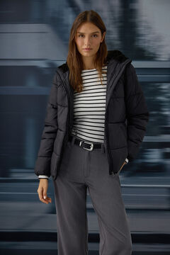 Springfield Water-resistant short puffer jacket