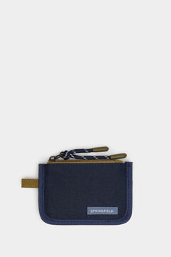 Springfield Nylon purse blue