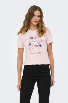 Only Camiseta estampado frontal