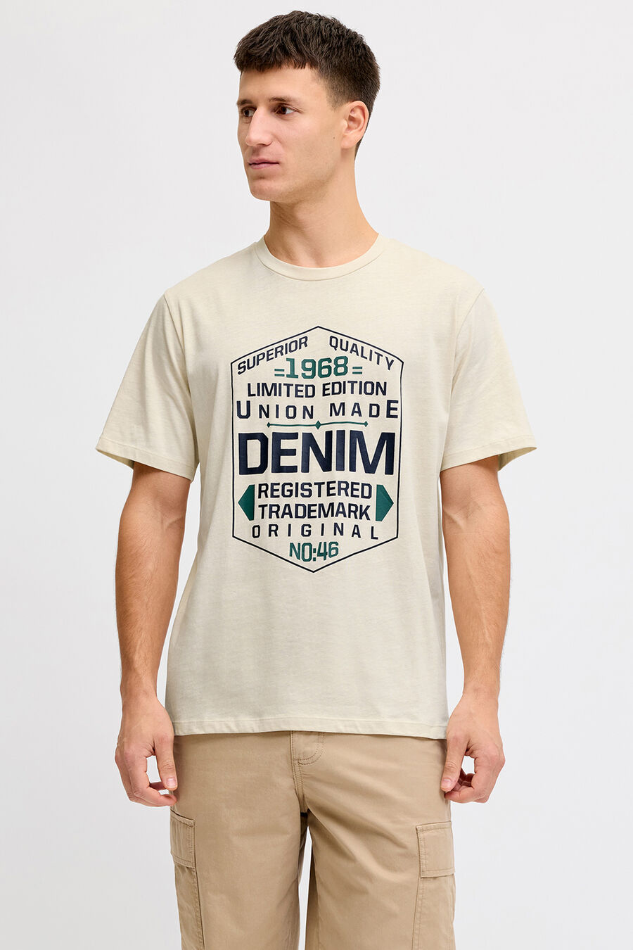 Camiseta básica manga corta