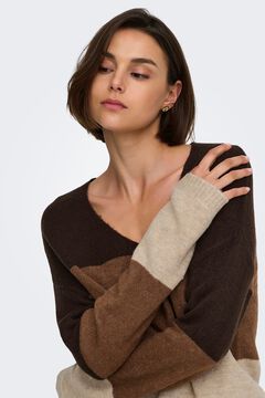 JDY Pullover mit V-Ausschnitt