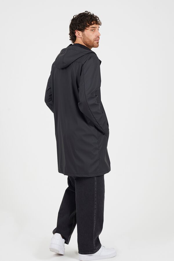 Brave Soul Hooded parka black