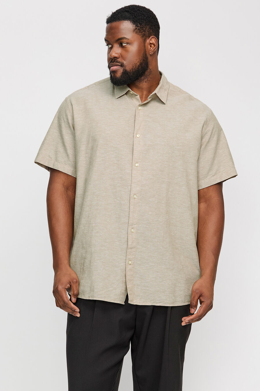 Camisa slim fit PLUS