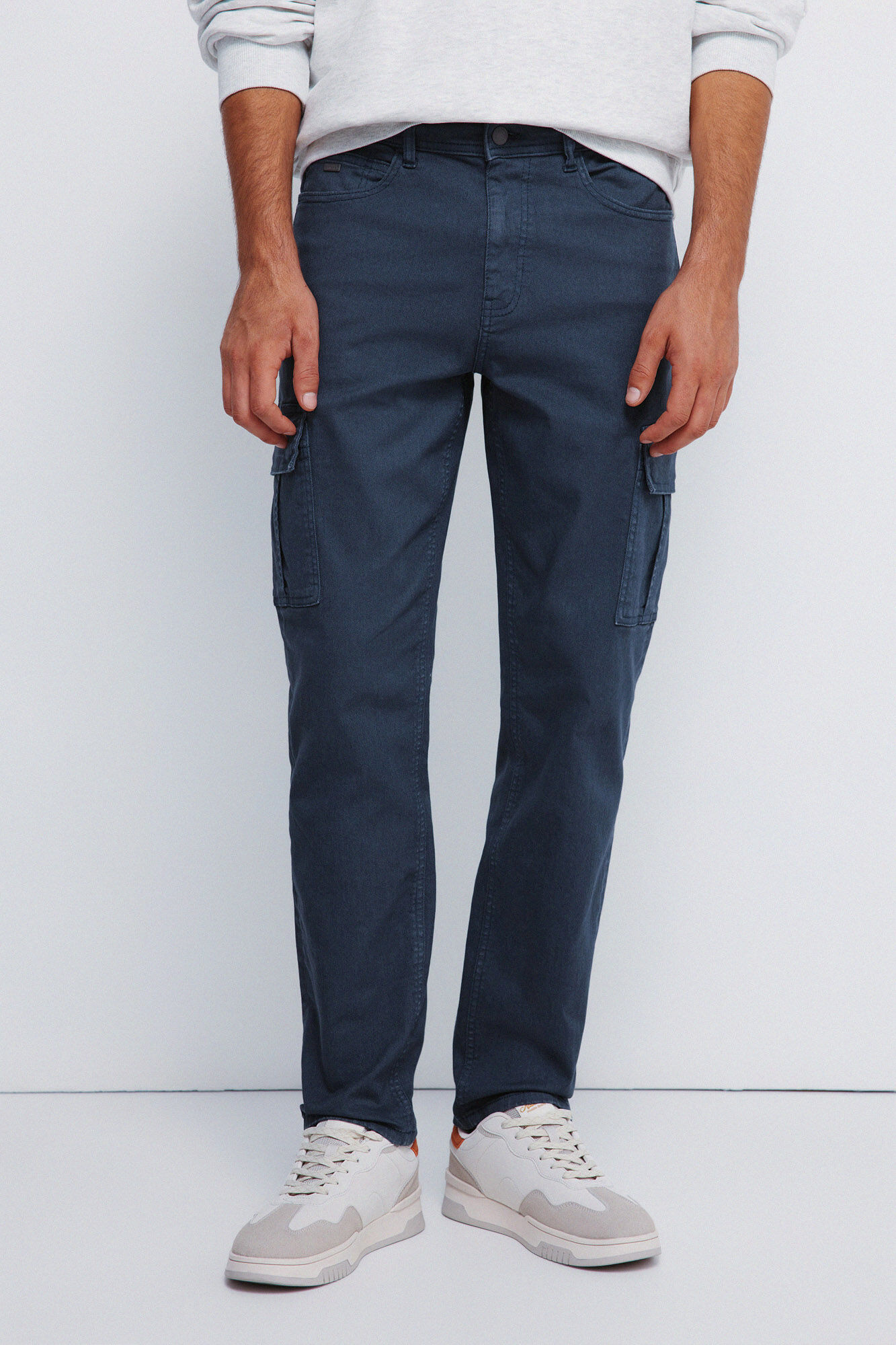 Springfield Slim fit washed cargo trouser