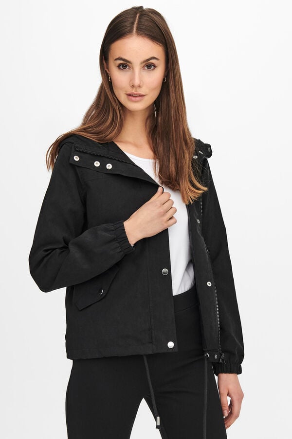 Springfield Hooded jacket crna