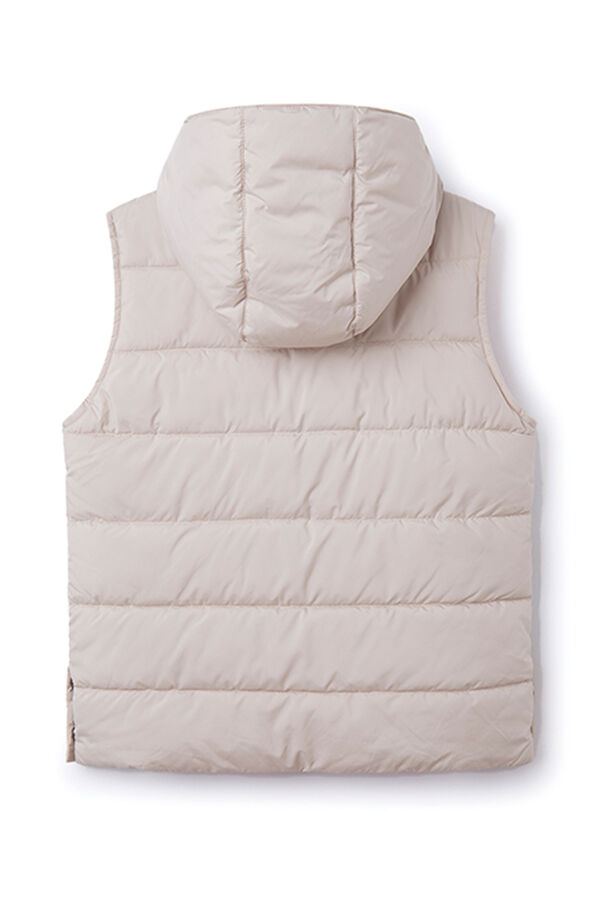 Springfield Girls' quilted hooded gilet 36