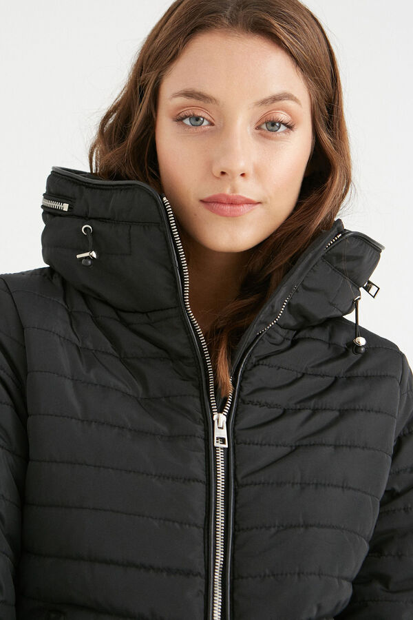 Inside Quilted jacket black