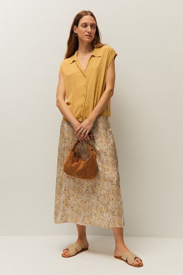 Systemaction Printed long skirt printed