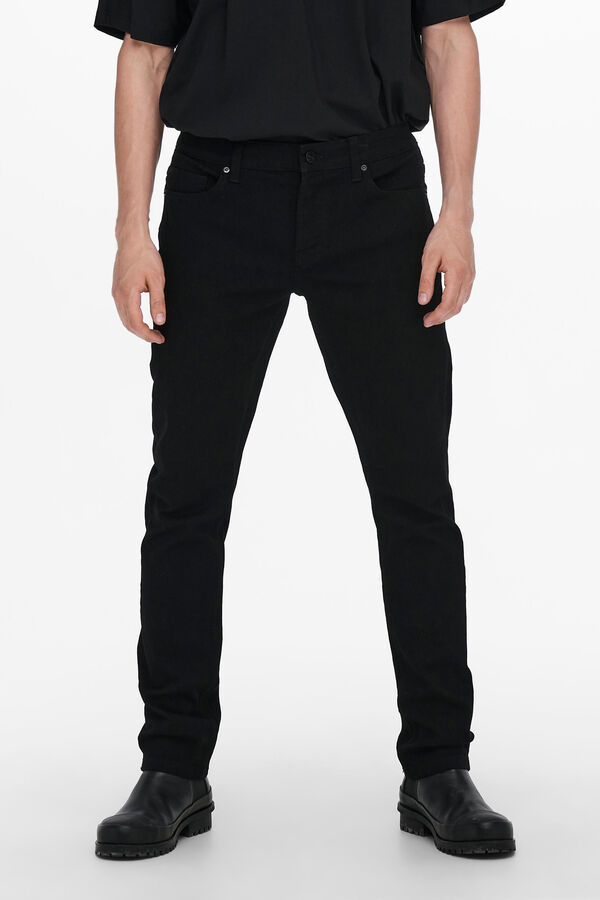 Only & Sons Slim fit jeans black black