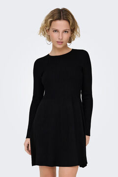 Only Kurzes Rippstrickkleid