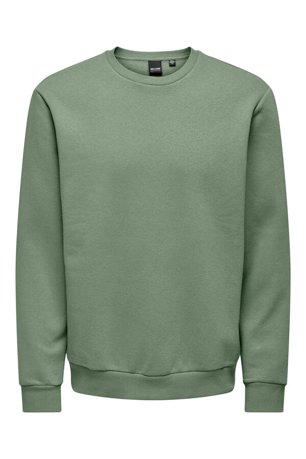 Springfield Sweatshirt básica  verde