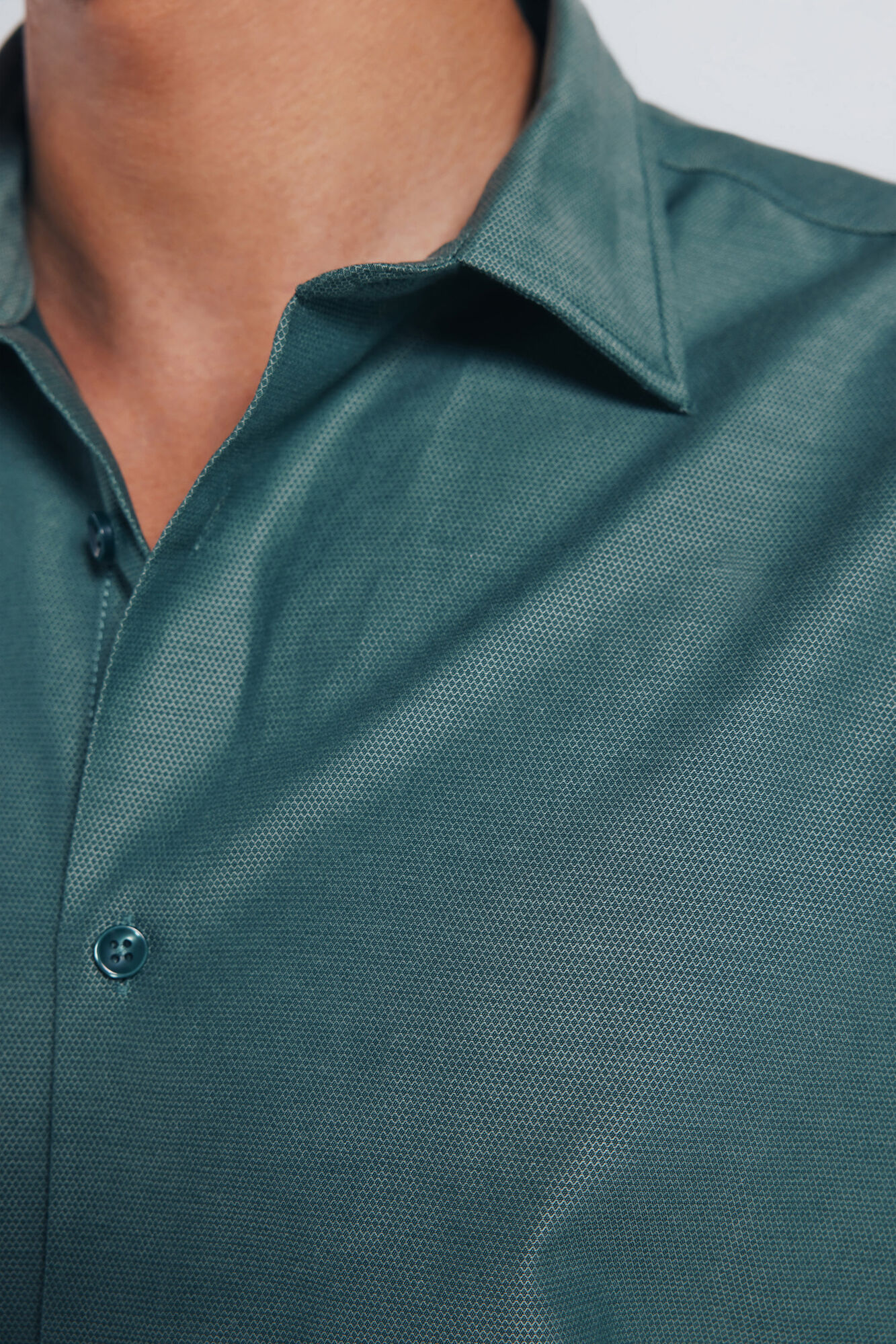 Springfield Easy care structured shirt