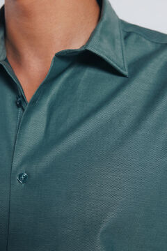 Springfield Camisa estruturada de f&aacute;cil cuidado