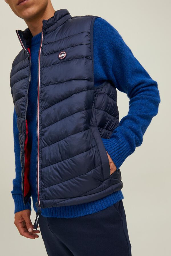 Springfield Quilted gilet navy