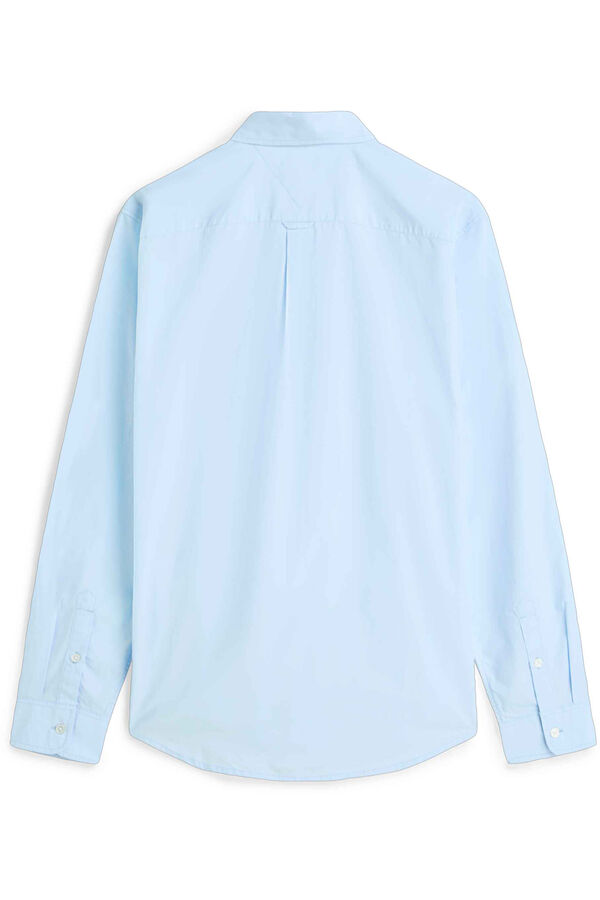 Tommy Jeans Regular fit poplin shirt blue