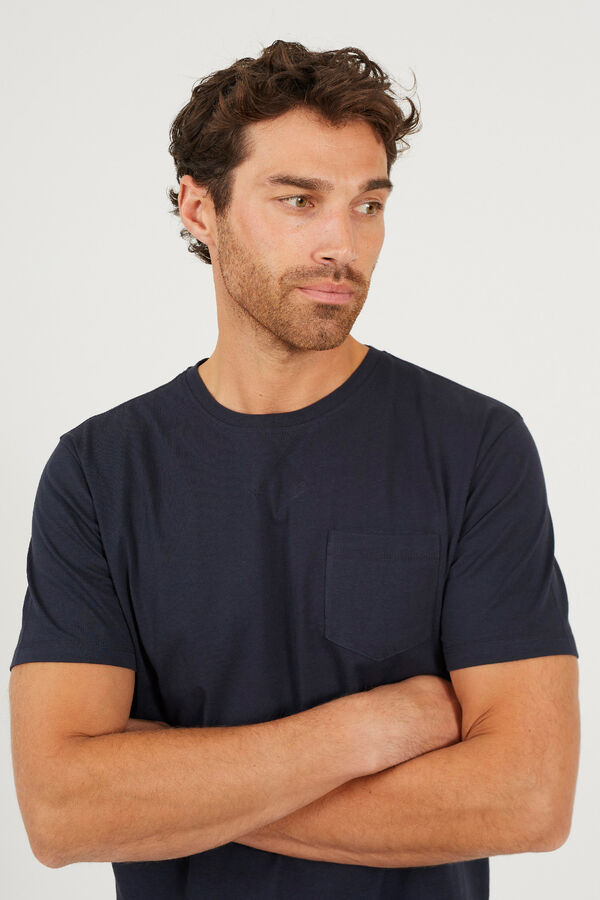 Brave Soul T-shirt básica de manga curta azul