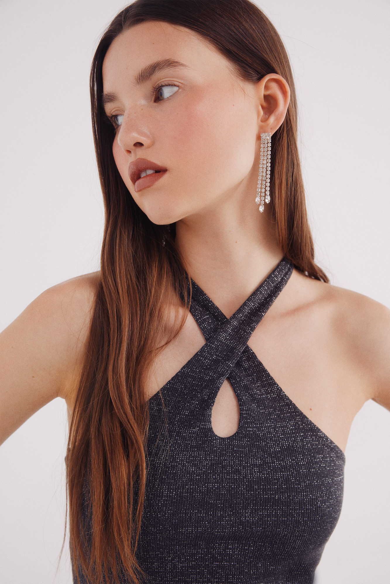 Springfield halterneck neckline top