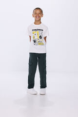 Springfield Pikachu boy t-shirt ecru