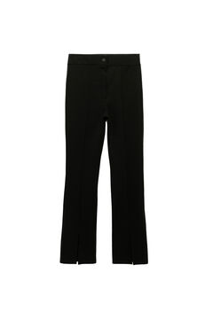 Koton Leggings con abertura en la pierna y botones en la parte delantera