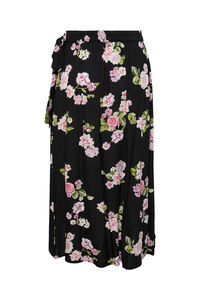 Pieces Falda midi cruzada.