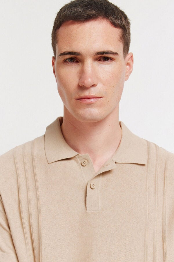 Springfield Polo piqu&eacute; nude