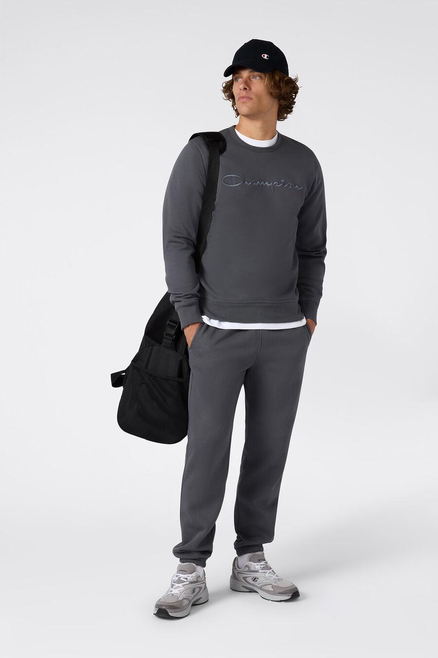 Sudadera cuello caja